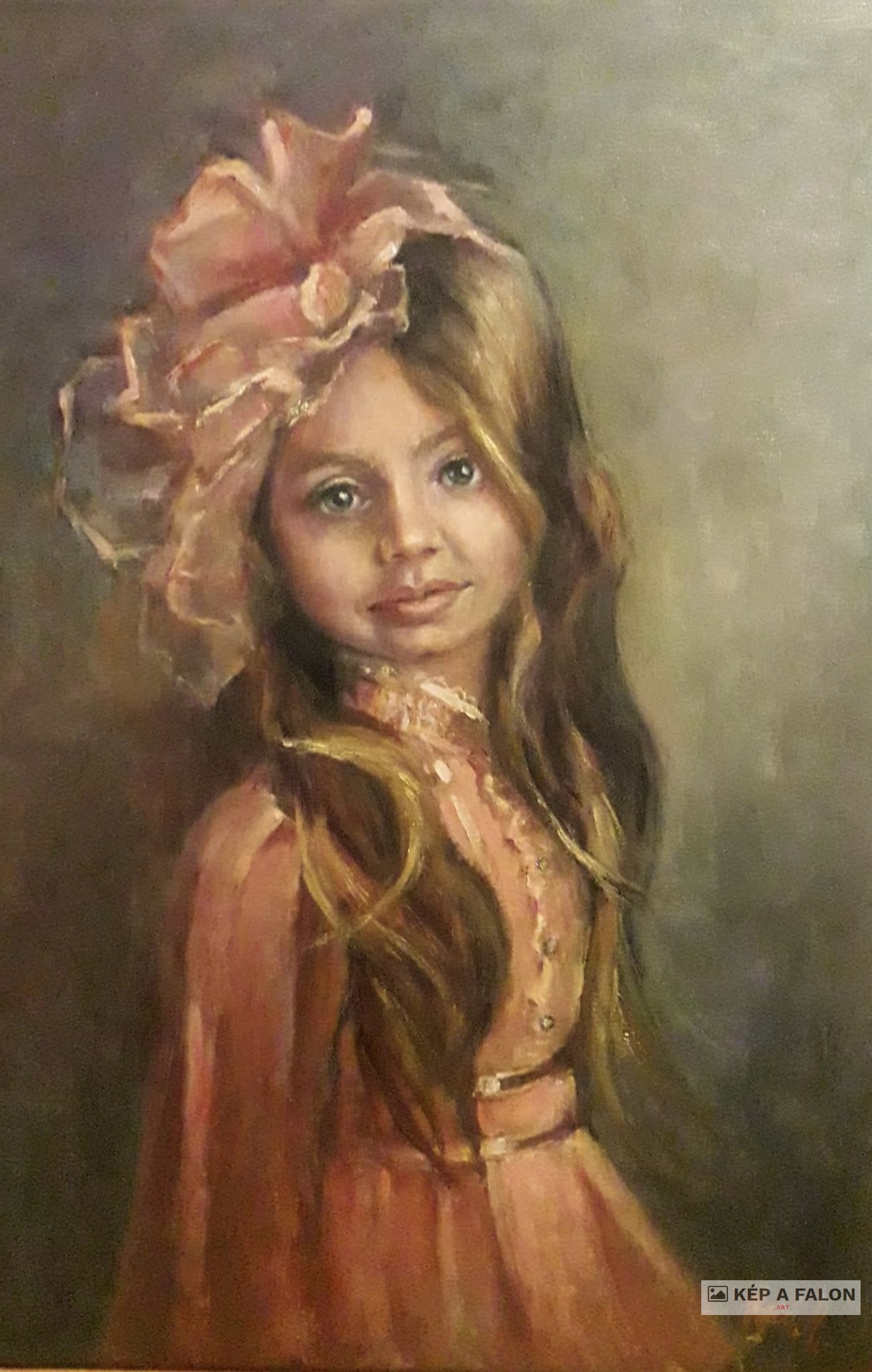 A rózsa leánya by: Békési-Egedi Mária | 2023, olaj festmény